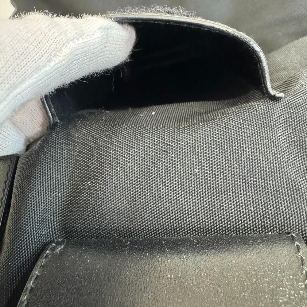 GUCCI 373 business Nylon Tote Bag black Nylon Used