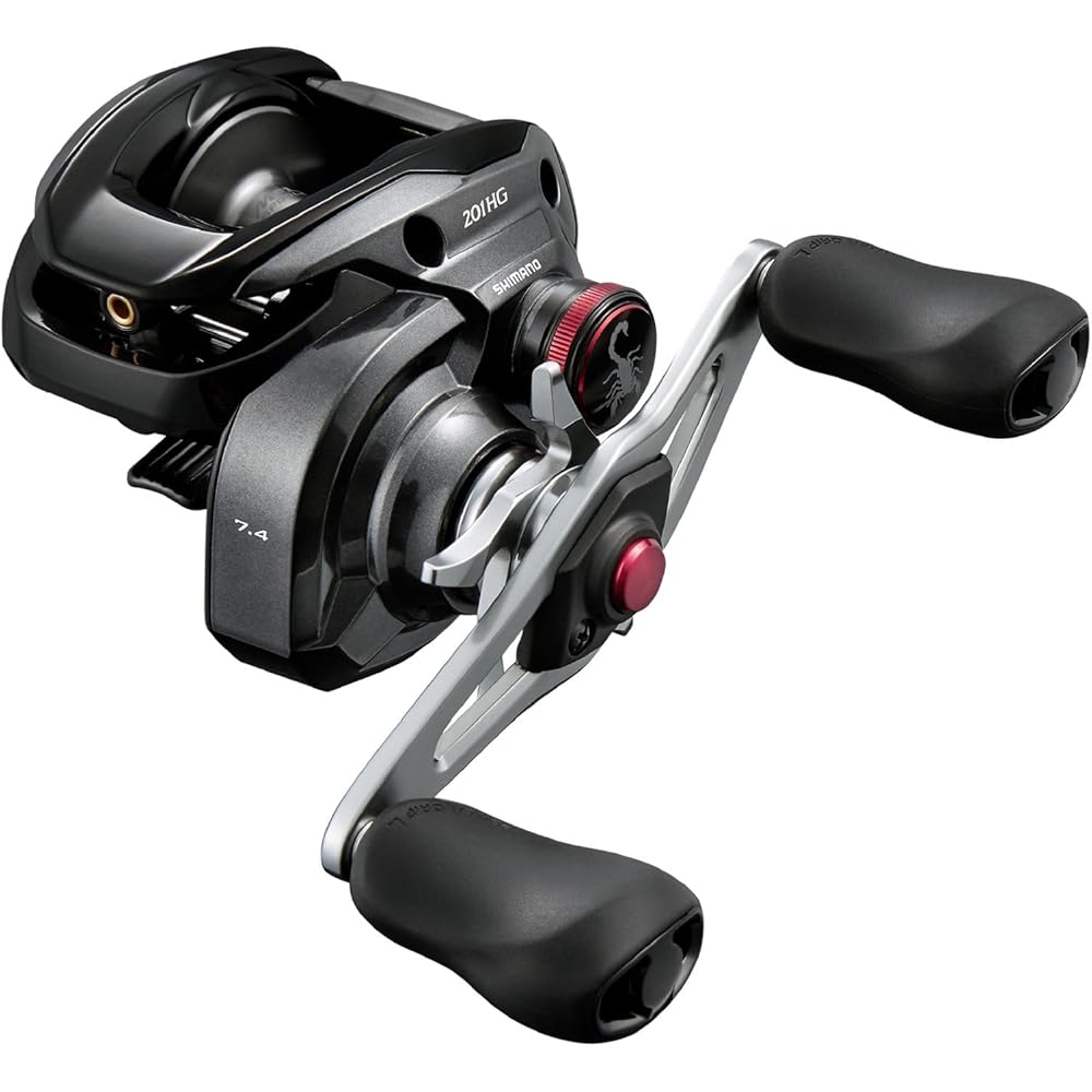 

Мультипликаторная катушка Shimano Scorpion MD 201HG Леворукая 24 Передаточное число Легкая конструкция