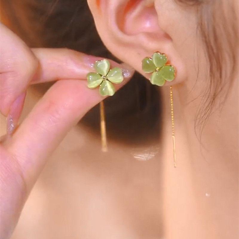 Women s Fashion Exquisite Flower Earline