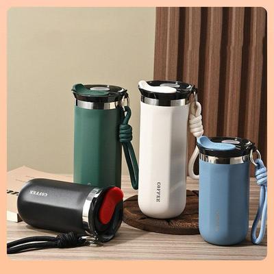 New Coffee Mug 304 Stainless Steel Insulated Cup Stylish Gift Water Bottle Portable Outdoor Travel Mug