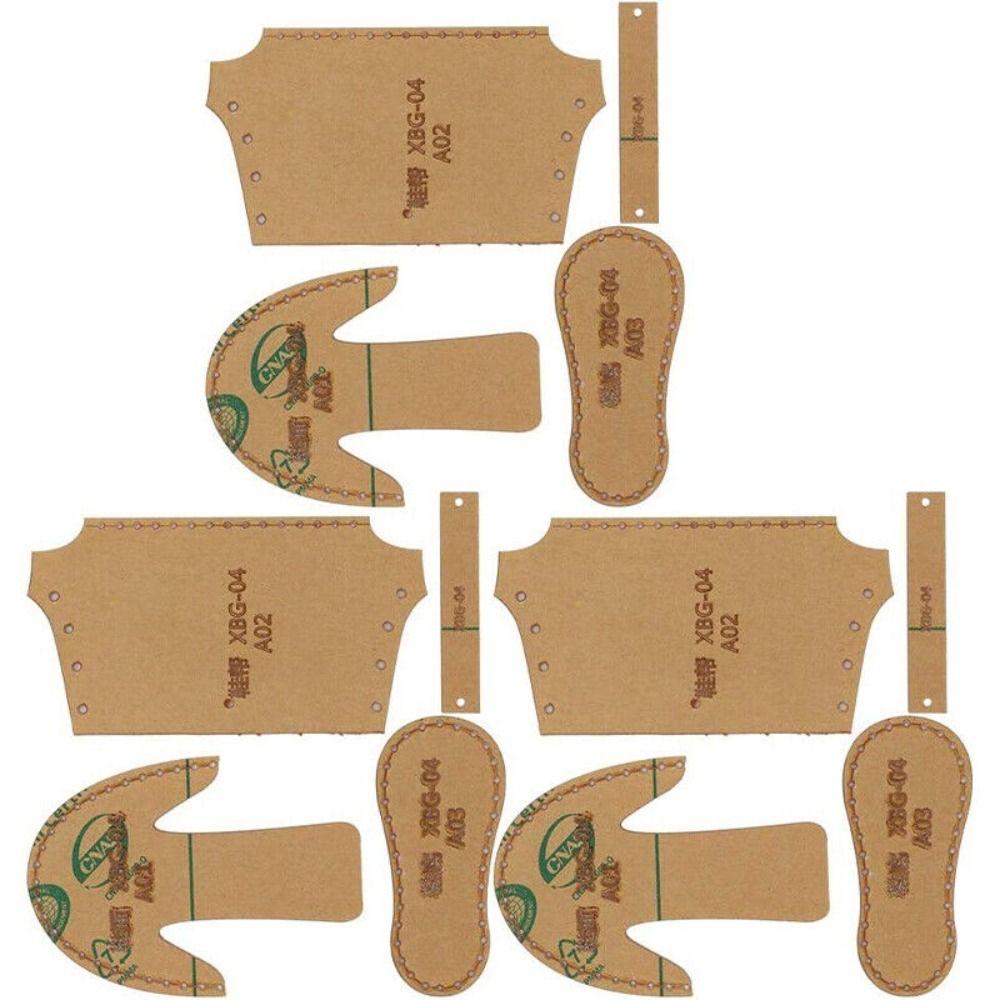 Pantofi din piele Șabloane acrilice Acrilic Handmade Artizanat din piele Șablon pentru geantă Piele