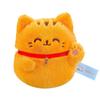 Kawaii Lucky Cat Plush Toy - Cute Cartoon Doll Office Ornament