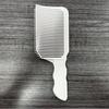 Men's Curved Edge Clipper Comb for Styling and Gradient Positioning In Hair Salons
