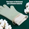 Silicone Oven Mitt Heat Resistant Baking Gloves Non-Slip Kitchen Mitts