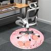 1pc Butterflies Flowers Carpet for Office, Non-slip, Soft and Durable Office Rug, Perfect for Office yy260128025