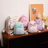 Toddler Girl Backpack Pu Material With Sparkling Design For School Use