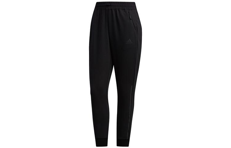 

Adidas Knitted Sweatpants Women s Black Moderate Straight Fit Pants EH3918 XXL