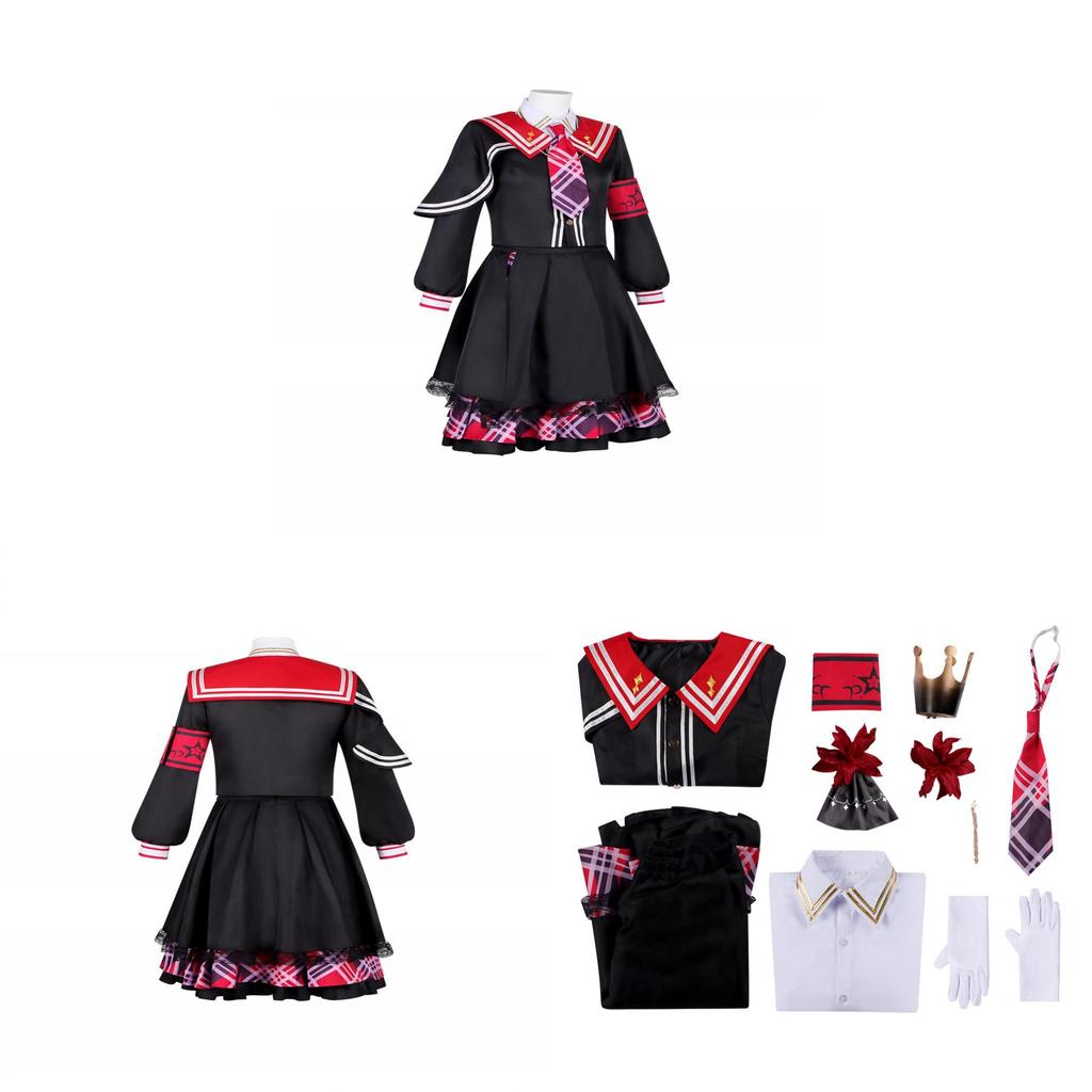 Magical Girl Witch Trial Neneh Akechi Cosplay Costume For Anime Fan Events