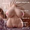 Half body without arms skin tone super large breasts silicone sex doll realistic breasts adult toy masturbator