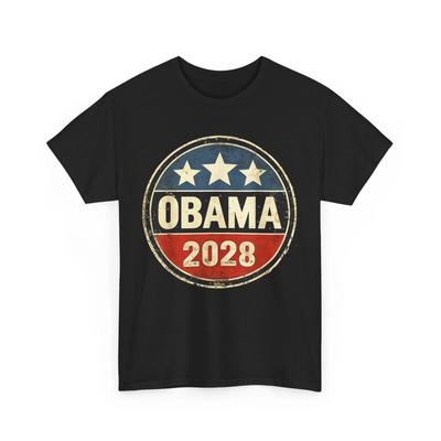 Maglietta OBAMA 2028, Maglietta Vintage BARACK OBAMA 2028