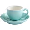 75ml European Style Cappuccino & Espresso Cup and Saucer Set for Afternoon Tea