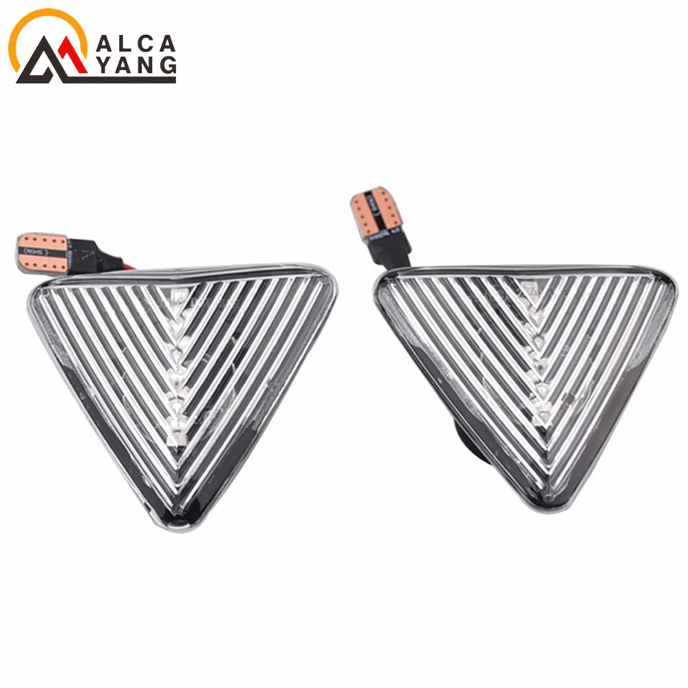 2 Stück LED Dynamische Seitenmarkierungs-Blinker für Mitsubishi Colt CZC CZ3 Z23 Z24 Z25 Z33 Z34 Z3 Sequentieller Blinker