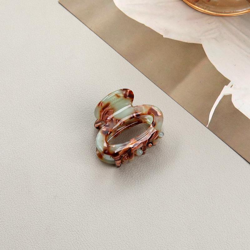 Acetate Small Hairpin, Female High-End Back Of The Head, Semi-Tied Hair Grab Clip, Headgear, Simple Hairpin Hair Accessories