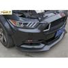 2pcs Carbon Fiber Front Fog Light Lamp Cover Trim For Ford Mustang 2015-2017