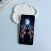 Sailor M-Moon-Usagi Tsukino Soft Silicone Case for Samsung S25, S24, S21, S22, S23, S30, Ultra, S20, Plus, FE, Lite-Black