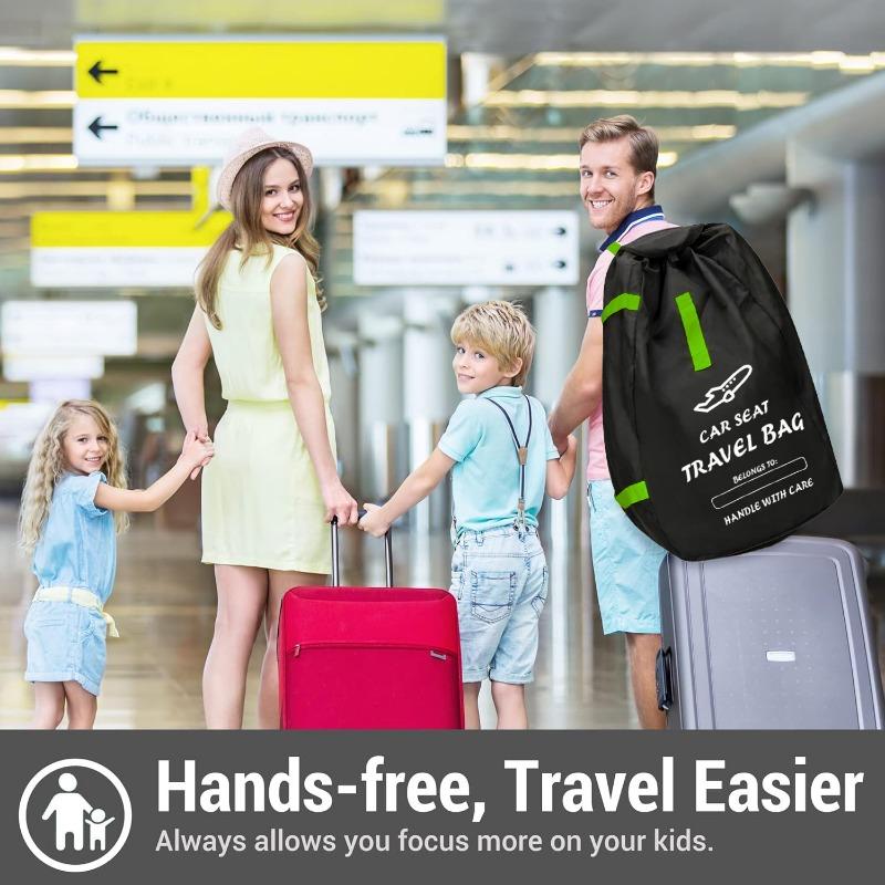 Baby Stroller Universal Dust Bag Pram Travel Bag with Shoulder Belt Kindergarten Carts Accessories Walker Cribs Bags