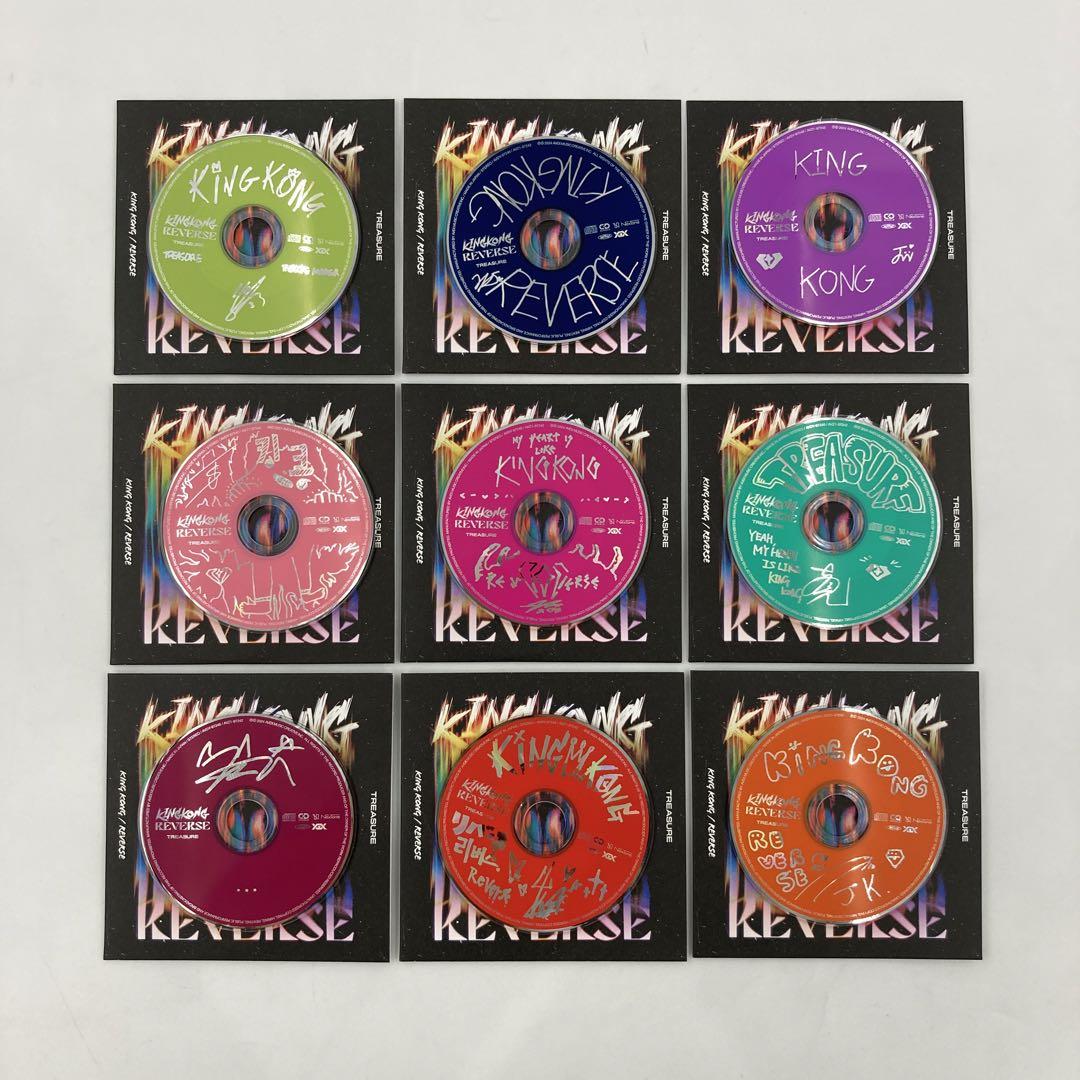 

[USED] TREASURE KINGKONG/REVERSE JP 8cm CD set