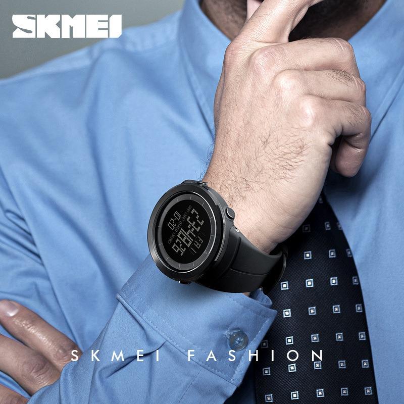 Hot-selling outdoor sports electronic watch countdown fashion large dial men's watch