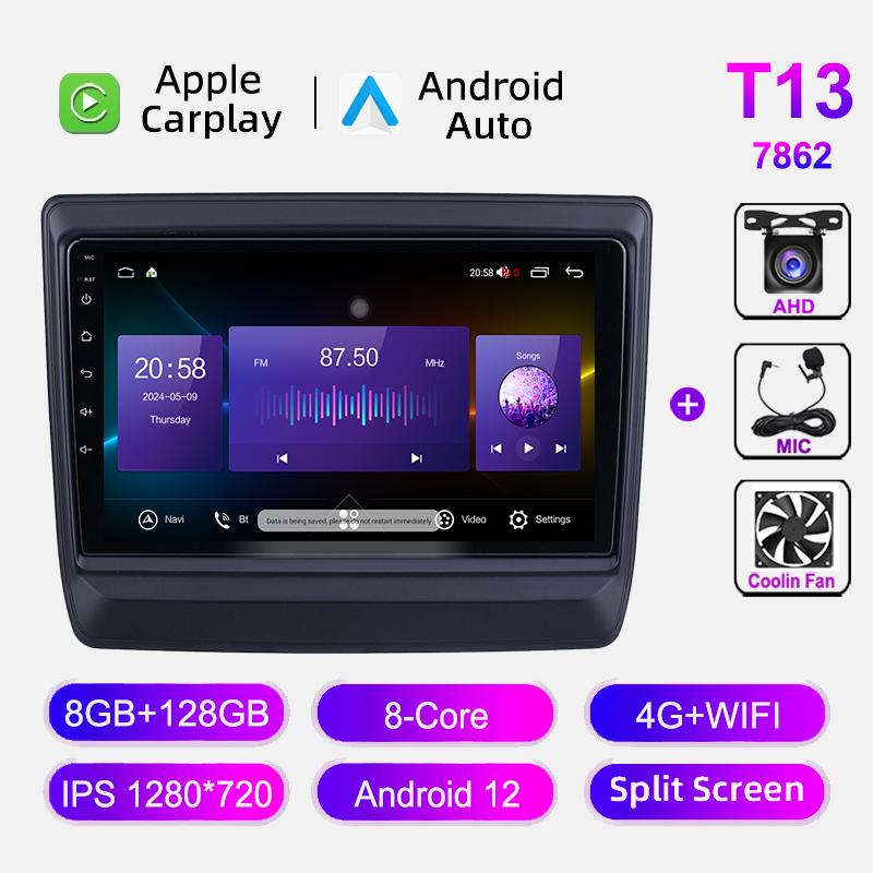Carplay Android Car Radio For Isuzu DMAX 2020 2025 Navigation GPS Autoradio 4G WIFI Multimedia Video Player IPS Headunit Audio