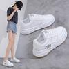 Thick Bottom Round Toe Fashion New Women Shoes Spring and Autumn White Shoes Female Sports Shoes