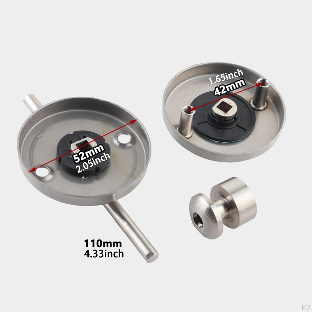 Toilet Indicator Lock Restroom Partition Hardware Connection Round Rod for Restaurant