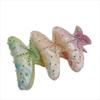 Fantasy Color Starfish Hair Clip Acetate Material Non Slip Hair Clip Beach Hair Clip  Summer Season