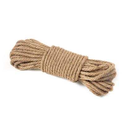 Jute Seil Bindeseil Handgefertigt Gewebtes Hanfseil Katzenklettergerüst DIY Materialseil Retro Stil Dekoration