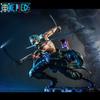 One Piece 10CM Figure Toys Anime GK Roronoa Zoro Three-blade Sa-maximum PVC Action Collection Figurine Model Dolls Gifts Kid