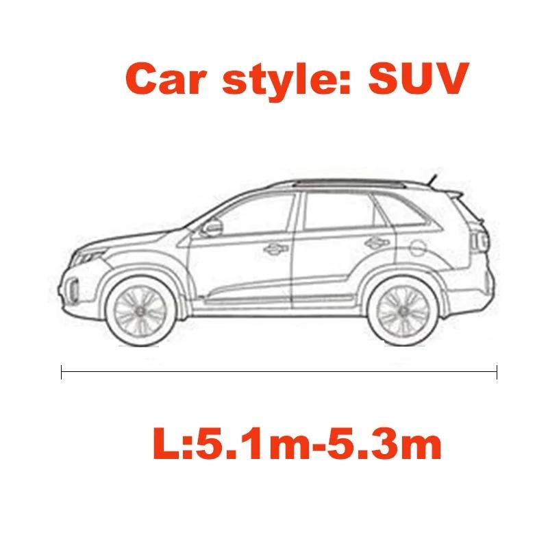 For Sports Car Sedan SUV Beauty Styling Universal Stretch Car Cover Sunproof Windproof Dustproof Scratch Resistant UV Protection