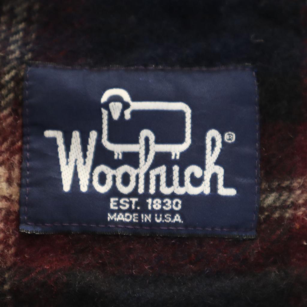 WOOLRICH 80s Made in USA Vintage Mountain parka Bordeaux series Men's Used