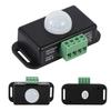 3.0*1.8*1.3in Motion Sensor LED Switch DC 12V/24V Infrared PIR Motion Sensor  LED Strip Lighting