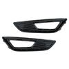 2PCS Front Bumper Fog Lamp Light Grille Trim Cover Frame Lid Bezel For Ford Focus MK3 III 2015 2016 2017 2018 Foglight Foglamp
