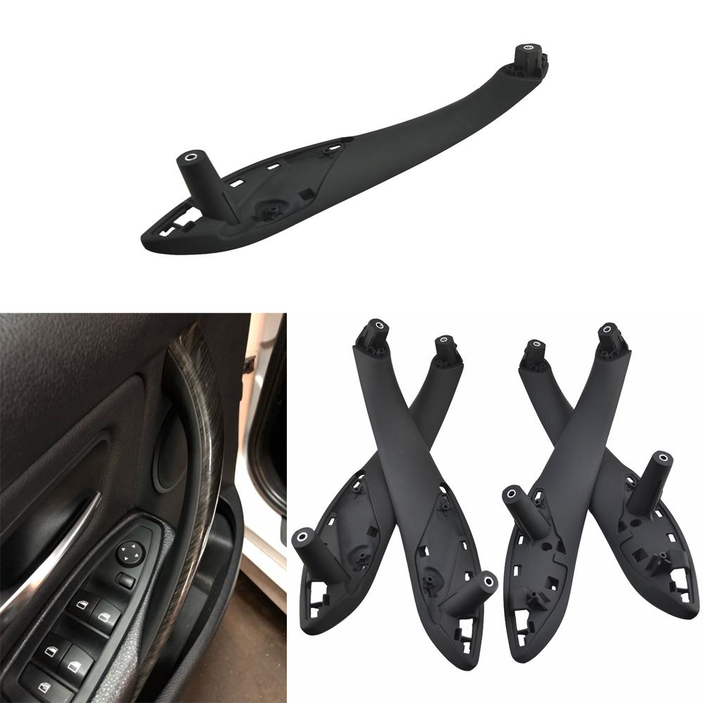 For BMW 3 Series F30 316d 318d F31 320i 325d Car Inner Doors Panel Handle Pull Trim Cover 51417279311 51417279312