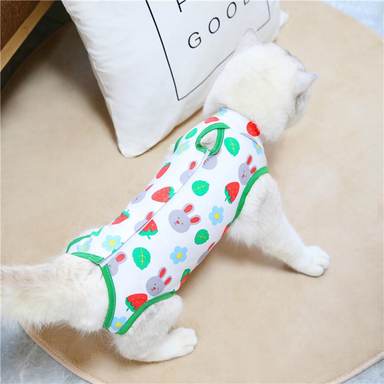 Soft Comfortable Dog Cat Spay Recovery Suit Post-Surgery Care Clothes Puppy Weaning Clothes Pet Jacket Dog Clothes