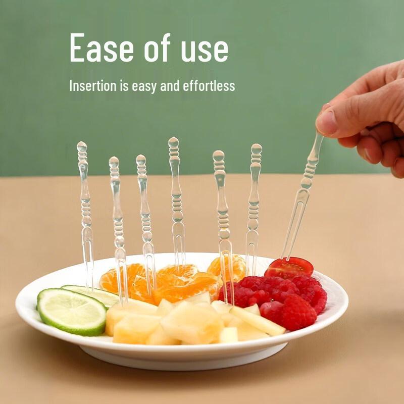 ZISIZ Disposable Fruit Forks