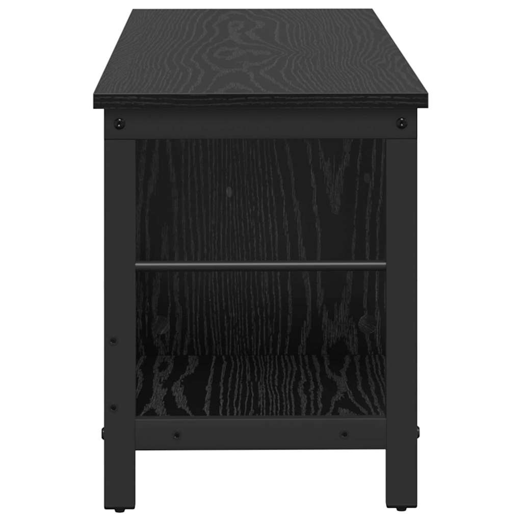 Bookshelf Black Oak Effect 102 x 32 x 40.5 cm