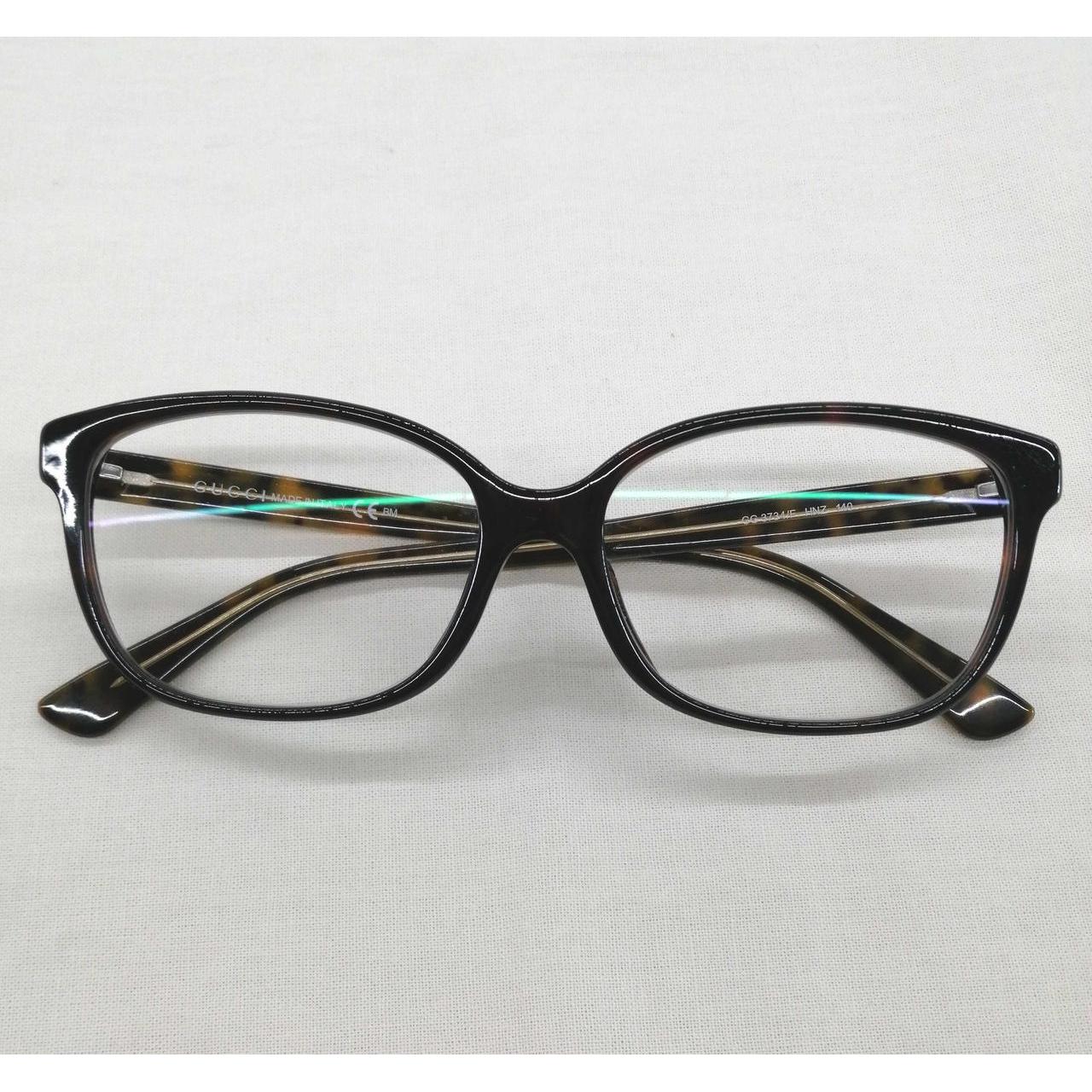 Used GUCCI GG3734 Glasses Frame No Prescription