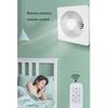Low Noise Ventilation Fan Household Exhaust Fan with Remote Control Attic Pipe Ventilation Extractor Bathroom Duct Fan