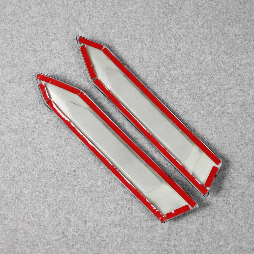 Ruiq Nissan Note e13 Exterior Front Signature Air Duct Cover Chrome Plated Custom Side Duct Designed Exclusively for Nissan NOTE Parts, Parts,