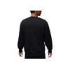 Jordan Flight Fleece Lässiges Rundhals Langarm-Sweatshirt Herren-Sweatshirt Schwarz FV7259-010
