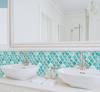 10Pcs Kitchen Tile Sticker Bathroom Mosaic Wall Sticker   Home Decor