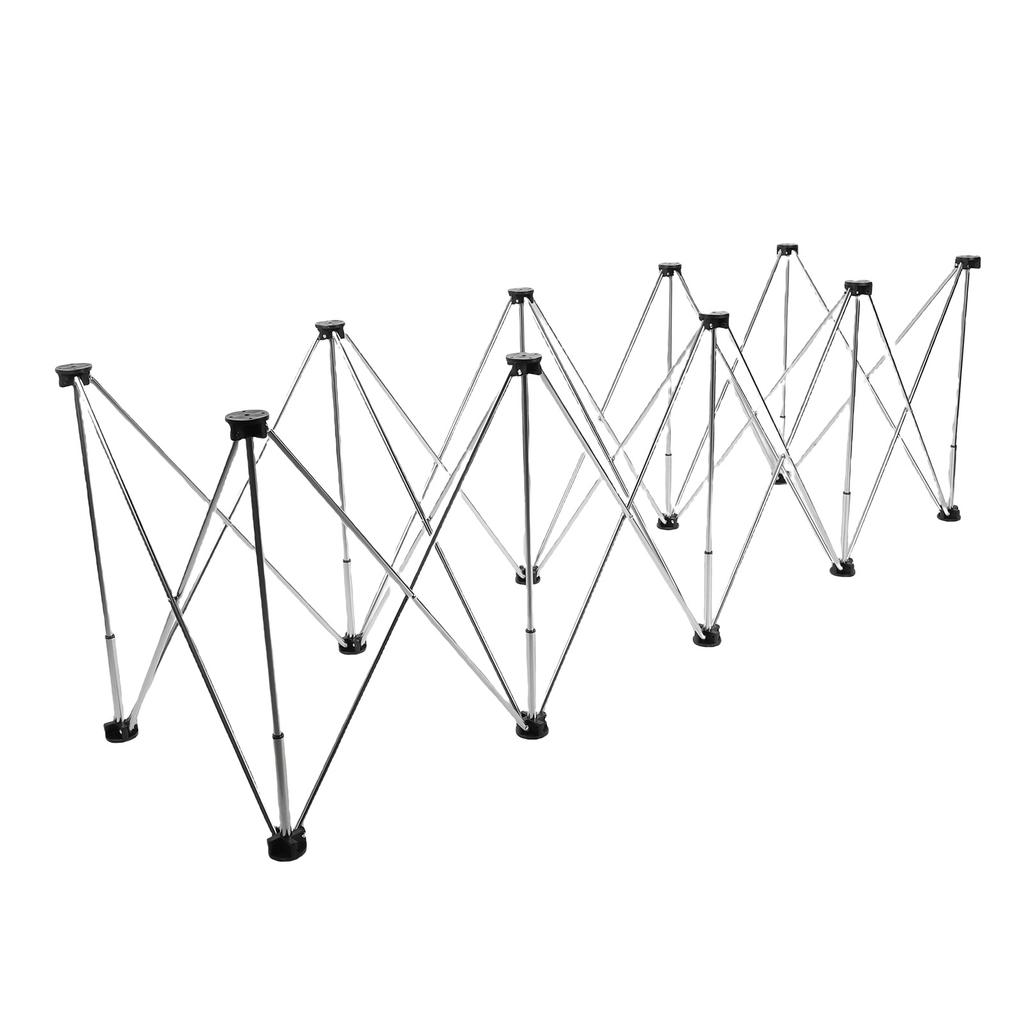 Portable Workbench 10 Legs 1000kg Bearing Capacity Multifunctional Folding Work Table for Woodworking Construction