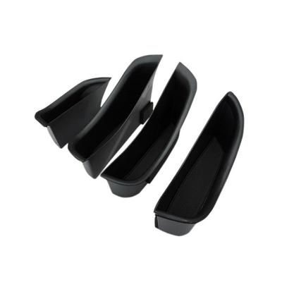 4pcs/lot Car Styling Interior Door Storage Box Decoration Accessories for Mercedez Benz C Class W205 GLC X253 2015-17