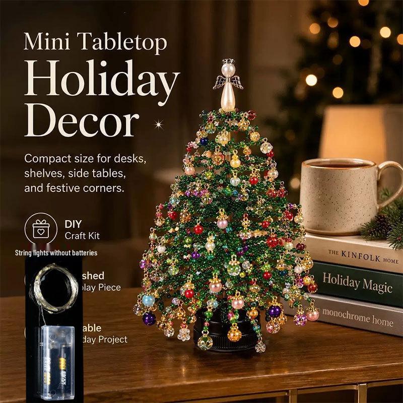 DIY Beaded Christmas Tree Kit - Handmade Beading Set