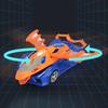 LED Constructions Pterosaur Car Toy with Colorful Light Universal Wheel Electric Vehicle Toy Children Crawl Learning Toy