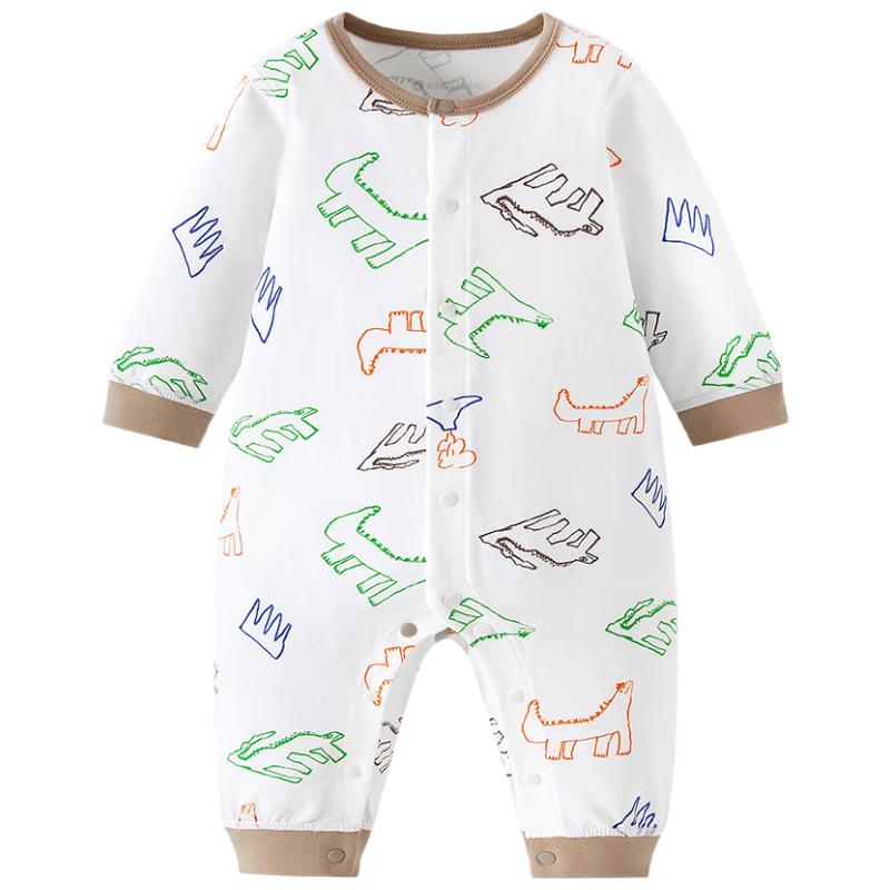 Mini Balabala Baby Pure Cotton Long Sleeve Romper 66