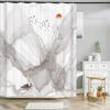 Chinese ink landscape style shower curtain scenic pattern Waterproof Fabric bath curtain washable Bathroom curtains Multi Size