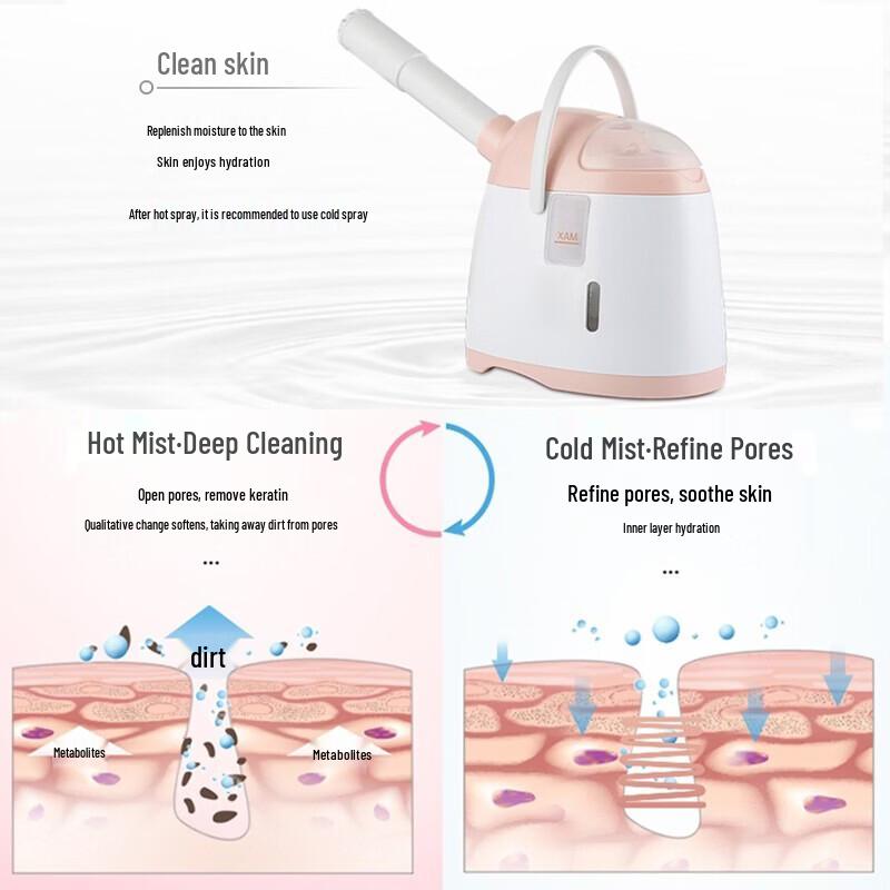 Jindao Nano Hot & Cold Mist Facial Steamer CN plug (adapter included)