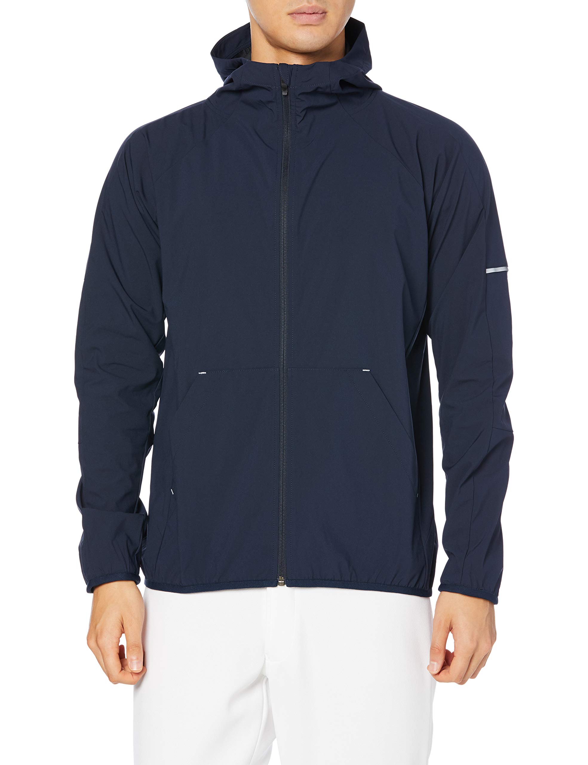 

Толстовка SSK с длинным рукавом, на молнии, на флисе, темно-синяя, размер O к японскому размеру, мужская BWP2001, (70), (эквивалент 2л)