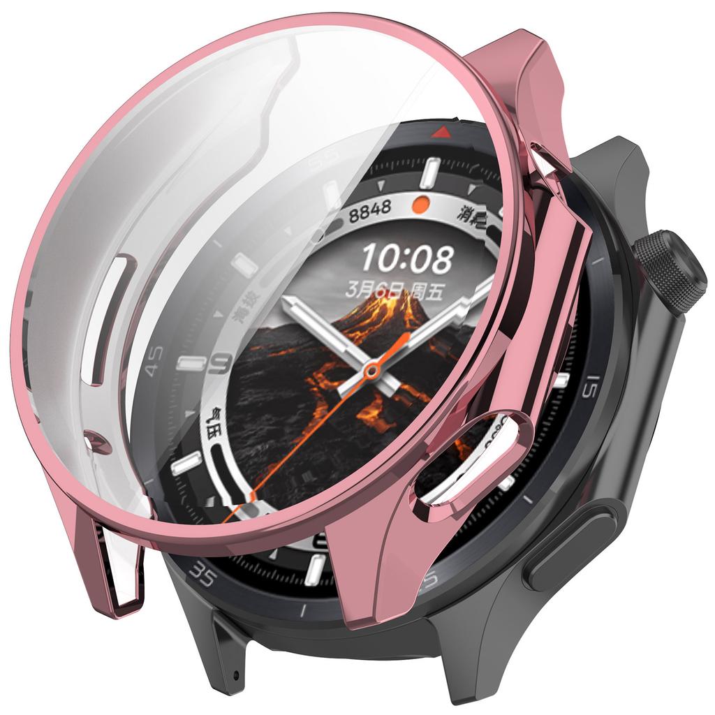 For Oppo Watch X2/OnePlus Watch 3 Electroplating TPU Protective Cover Watch Case with Screen Film